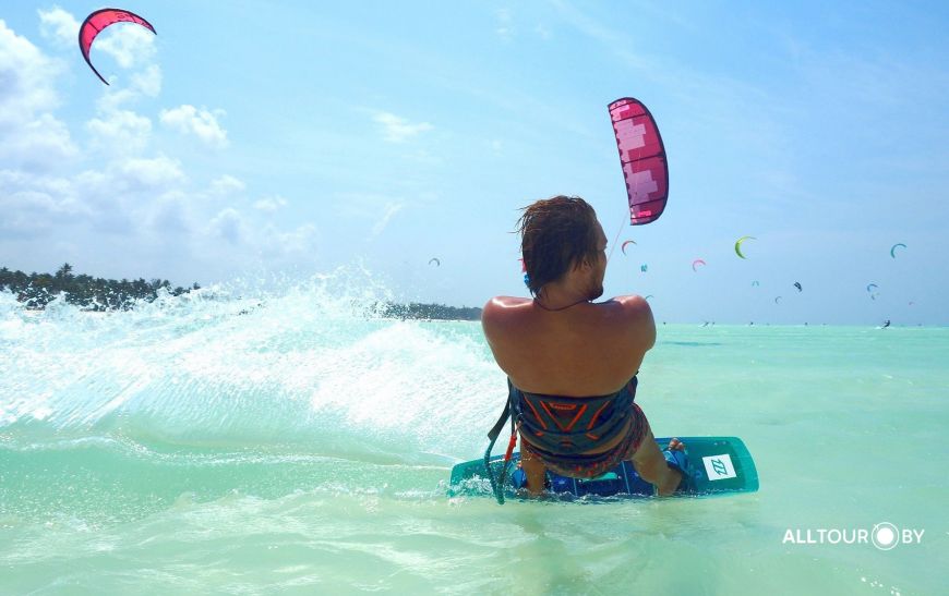 Серфинг на Занзибаре